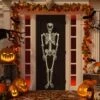 Northlight Life Size Skeleton Halloween Hanging Decoration - 5' Ivory -Northlight 269574623312864