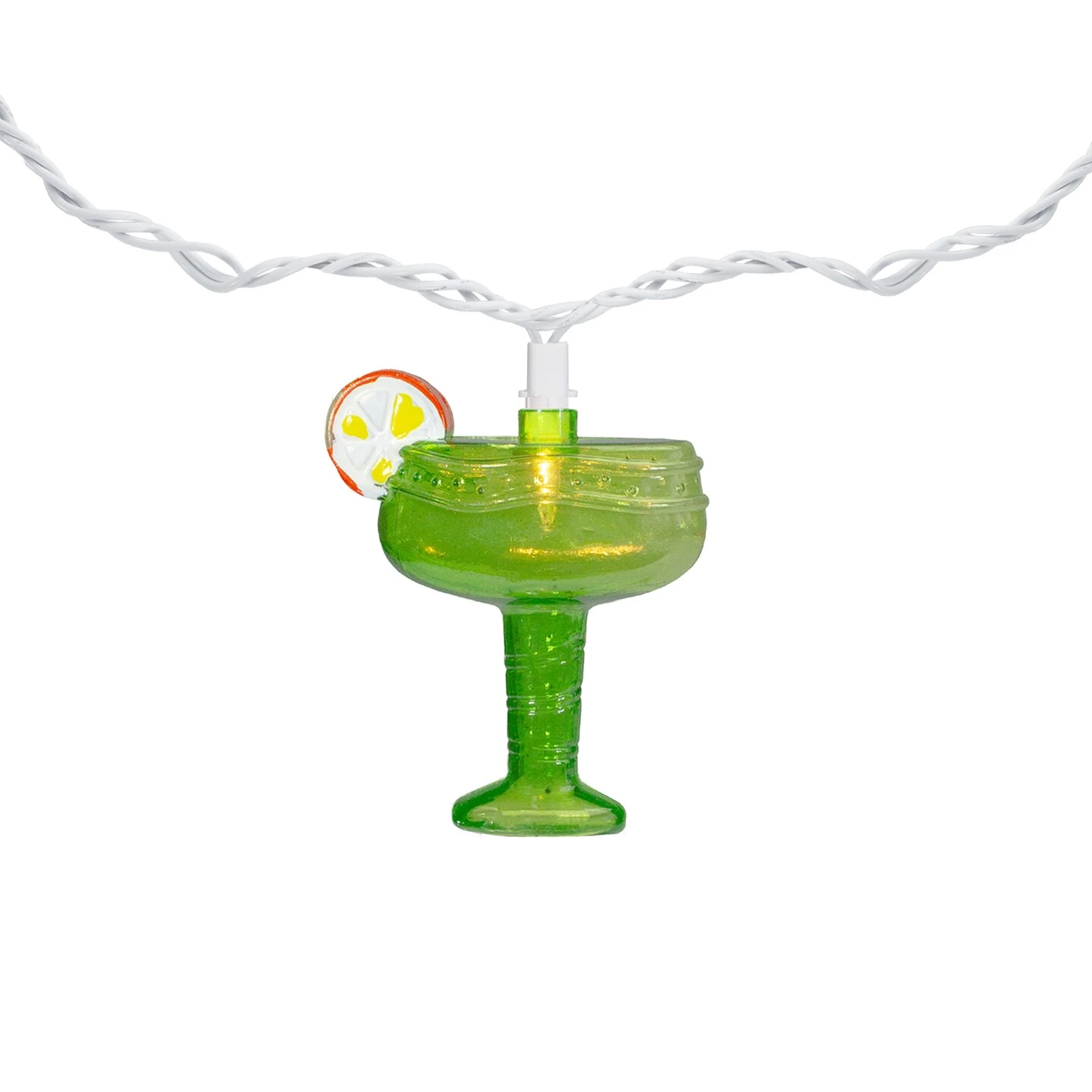 Northlight Cocktail Glasses Patio Light Set - Multi-Color - 7.25' White Wire - 10ct 9 Northlight Cocktail Glasses Patio Light Set - Multi-Color - 7.25' White Wire - 10ct - Image 7
