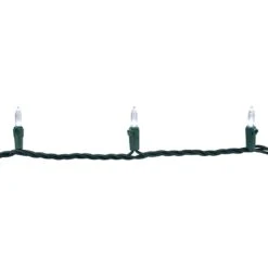 Northlight LED Mini Christmas Lights - Pure White - 11.25' Green Wire - 35ct 15 Northlight LED Mini Christmas Lights - Pure White - 11.25' Green Wire - 35ct -Northlight 278886066153488