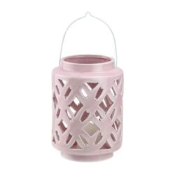Northlight 7" City Chic Pastel Pink Floral Tea Light Candle Holder 5 Northlight 7" City Chic Pastel Pink Floral Tea Light Candle Holder -Northlight 28529 31522346 u 1