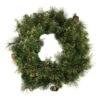 Northlight 24" Mixed Pine With Glittered Pinecones Artificial Wreath 1 Northlight 24" Mixed Pine With Glittered Pinecones Artificial Wreath -Northlight 28529 31741383