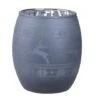 Northlight 3.5" Winter Reindeer & Nordic Frosted Glass Votive Candle Holder, Light Blue 2 Northlight 3.5" Winter Reindeer & Nordic Frosted Glass Votive Candle Holder, Light Blue -Northlight 28529 31743627 u