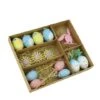 Northlight Set Of 14 Multicolor Pastel Easter Egg, Chicken & Bunny Spring Decorations -Northlight 28529 32019807