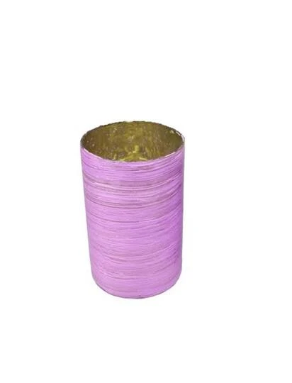 Northlight 4.5" Ribbed Glass Votive Candle Holder Set, Purple & Silver Mercury 5 Northlight 4.5" Ribbed Glass Votive Candle Holder Set, Purple & Silver Mercury - Image 3