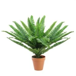 Northlight 18.5" Potted Artificial Green Boston Fern Plant -Northlight 28529 32035999 1