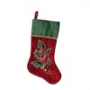 Northlight 20.5" Holly Embroidered Velvet Stocking 2 Northlight 20.5" Holly Embroidered Velvet Stocking -Northlight 28529 32229658