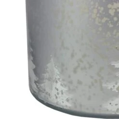 Northlight 8" Reindeer & Tree Silhouette Pillar Candle Holder With Handle -Northlight 28529 32256736 3