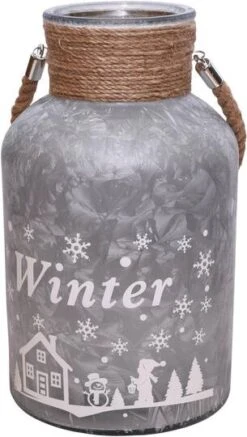 Northlight 12" Silver Winter Scene Christmas Pillar Candle Lantern 10 Northlight 12" Silver Winter Scene Christmas Pillar Candle Lantern -Northlight 28529 32256967