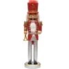 Northlight 14" Wooden Nutcracker With Horn