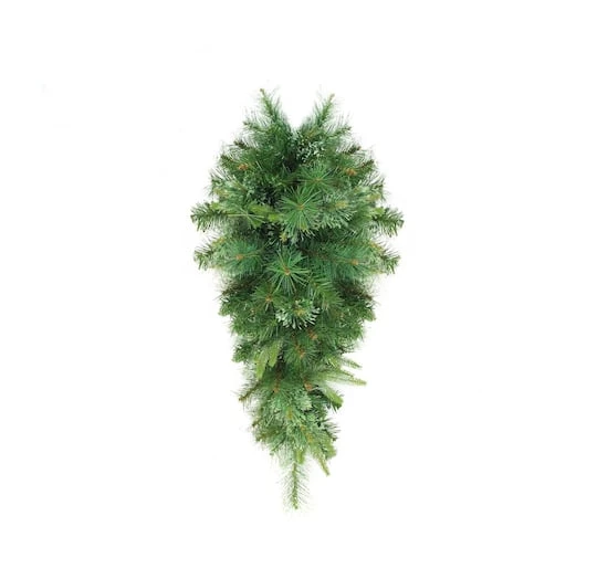 Northlight 48" Unlit Cashmere Mixed Pine Teardrop Swag 4 Northlight 48" Unlit Cashmere Mixed Pine Teardrop Swag - Image 2