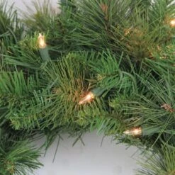Northlight 24" Pre-Lit Canyon Pine Artificial Wreath With Clear Lights -Northlight 28529 32270532 2