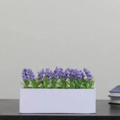 Northlight 4" Artificial Purple Flowering Lavender Plant Decoration -Northlight 28529 32628463 3