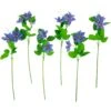 Northlight Real Touch™ Blue Artificial Lotus Floral Sprays, Set Of 6 - 25"