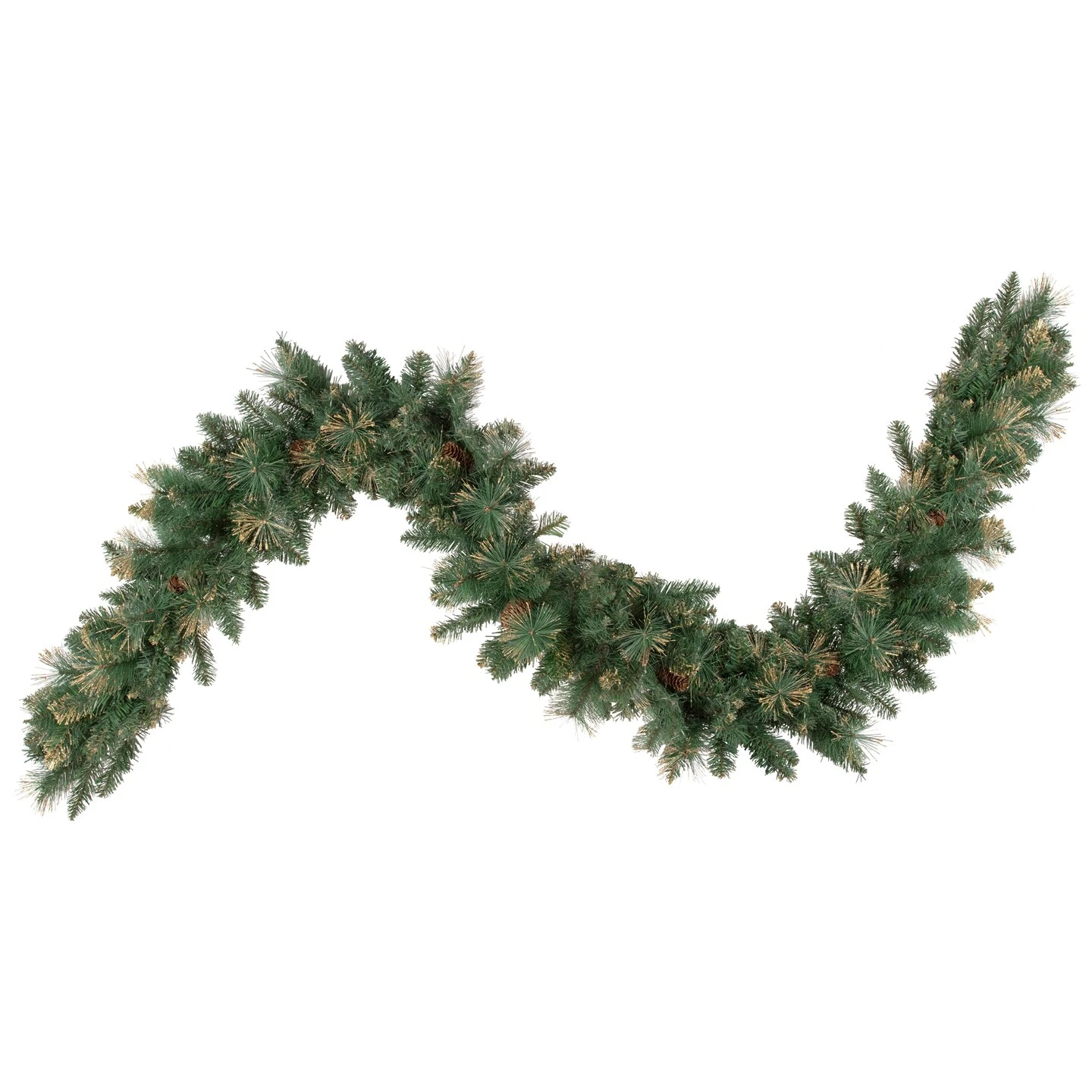 Northlight 9' X 10" Yorkshire Pine Artificial Christmas Garland - Unlit Green 4 Northlight 9' X 10" Yorkshire Pine Artificial Christmas Garland - Unlit Green - Image 2