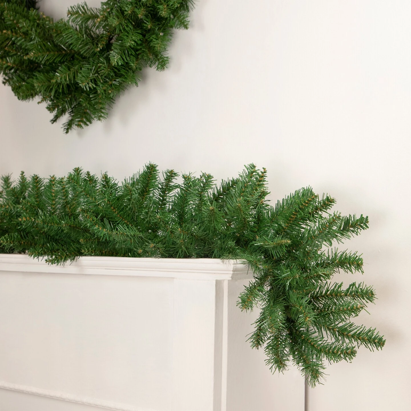 Northlight Winona Fir Artificial Commercial Christmas Garland - 50' X 12" - Unlit Green 5 Northlight Winona Fir Artificial Commercial Christmas Garland - 50' X 12" - Unlit Green - Image 3