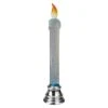 Northlight LED Glittered Flameless Christmas Candle - 9.25" Clear -Northlight 28679240802976