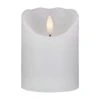Northlight 4" LED White Flameless Battery Operated Wax Candle 1 Northlight 4" LED White Flameless Battery Operated Wax Candle -Northlight 28679498228384