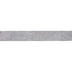 Northlight Silver Glittered Christmas Wired Craft Ribbon 2.5" X 10 Yards