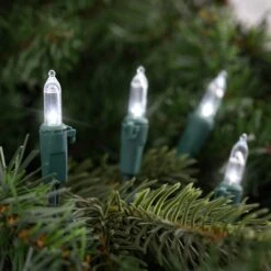 Northlight LED Mini Christmas Lights - Pure White - 11.25' Green Wire - 35ct 13 Northlight LED Mini Christmas Lights - Pure White - 11.25' Green Wire - 35ct -Northlight 287136477950992