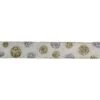 Northlight Glitter Gold And Silver Polka Dotted Christmas Wired Ribbon 2.5" X 16 Yards