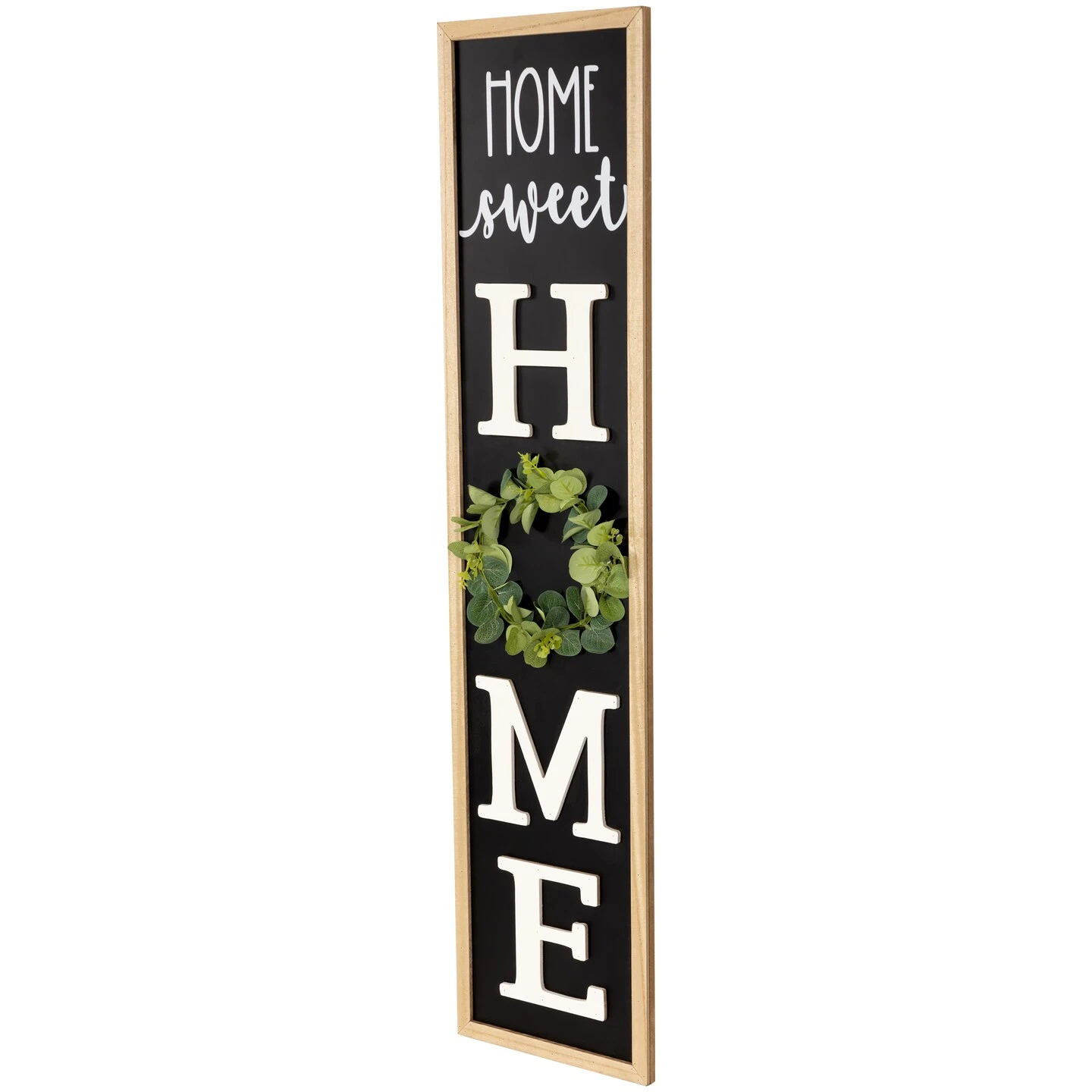 Northlight 40 Inch "Home Sweet Home" Wooden Framed Outdoor Porch Board Sign Decoration Black 7 Northlight 40 Inch "Home Sweet Home" Wooden Framed Outdoor Porch Board Sign Decoration Black - Image 5