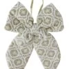 Northlight 5.75" White And Gold Small Double Loop Bow Christmas Decor 2 Northlight 5.75" White And Gold Small Double Loop Bow Christmas Decor -Northlight 302754658495392