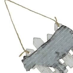 Northlight 4.5" Country Rustic Cow And White Picket Fence Christmas Ornament -Northlight 303949859829072