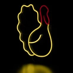 Northlight LED Turkey Neon Lighted Thanksgiving Wall Or Window Decoration - 15" Yellow -Northlight 30657585950000