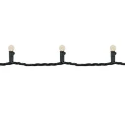 Northlight LED G12 Berry Christmas Lights - Warm White - 16' Black Wire - 50ct 14 Northlight LED G12 Berry Christmas Lights - Warm White - 16' Black Wire - 50ct -Northlight 307422593891344
