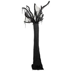 Northlight Standing Draped Ghost Tree Halloween Decoration - 7.5' - Black And Gray 12 Northlight Standing Draped Ghost Tree Halloween Decoration - 7.5' - Black And Gray -Northlight 317716524818352