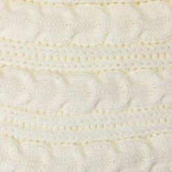 Northlight Knitted Sweater Tree Skirt With Buttons - 84“ - Cream Ivory -Northlight 322738368692944