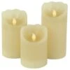 Northlight LED Operated Flameless Pillar Candles - 6" - Cream - Set Of 3 Beige 2 Northlight LED Operated Flameless Pillar Candles - 6" - Cream - Set Of 3 Beige -Northlight 3458793191735419552