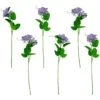 Northlight Real Touch™ Purple Artificial Lotus Floral Sprays, Set Of 6 - 25" -Northlight 3459127967074869920