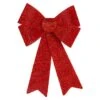 Northlight LED Lighted Color Changing Tinsel Bow Christmas Decoration - 17" Red 2 Northlight LED Lighted Color Changing Tinsel Bow Christmas Decoration - 17" Red -Northlight 3459127967080112800