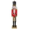 Northlight 36" Red And Gold Christmas Soldier Nutcracker With Sword
