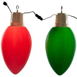 Northlight Lighted Blow Mold C7 Bulbs Christmas Decorations - 20" - Set Of 4 Multi -Northlight 3459189384373421280
