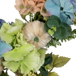 Northlight Floral And Gourds Thanksgiving Artificial Wreath - 22" - Green And Blue 9 Northlight Floral And Gourds Thanksgiving Artificial Wreath - 22" - Green And Blue -Northlight 3459265322944422560
