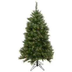 Northlight 5' Pre-Lit Green Medium Beaver Pine Artificial Christmas Tree, Clear Lights 9 Northlight 5' Pre-Lit Green Medium Beaver Pine Artificial Christmas Tree, Clear Lights -Northlight 3459265324181742240 2