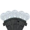 Northlight LED G12 Berry Christmas Lights - Pure White - 16' Black Wire - 50ct 2 Northlight LED G12 Berry Christmas Lights - Pure White - 16' Black Wire - 50ct -Northlight 3459270536775941136