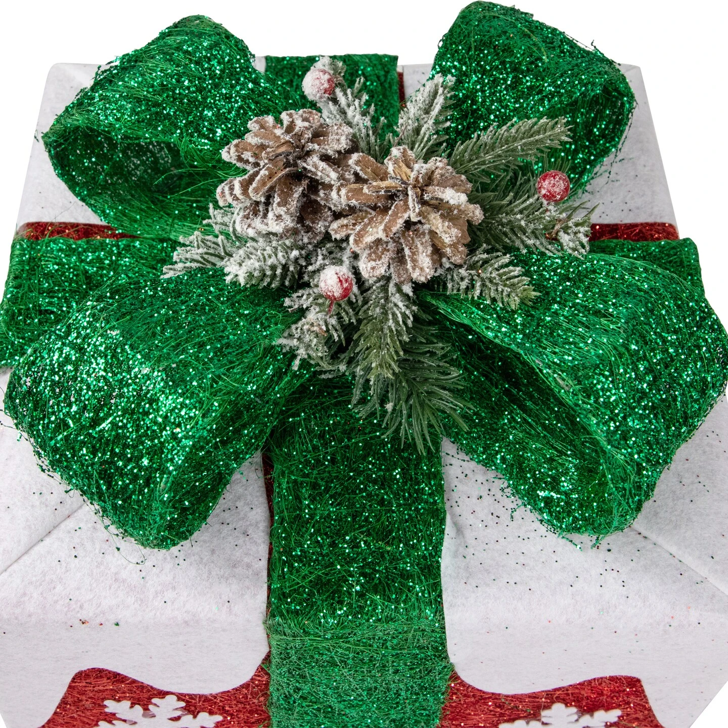 Northlight Set Of 3 Lighted Red With White Snowflakes Gift Boxes Christmas Decorations 9 Northlight Set Of 3 Lighted Red With White Snowflakes Gift Boxes Christmas Decorations - Image 7