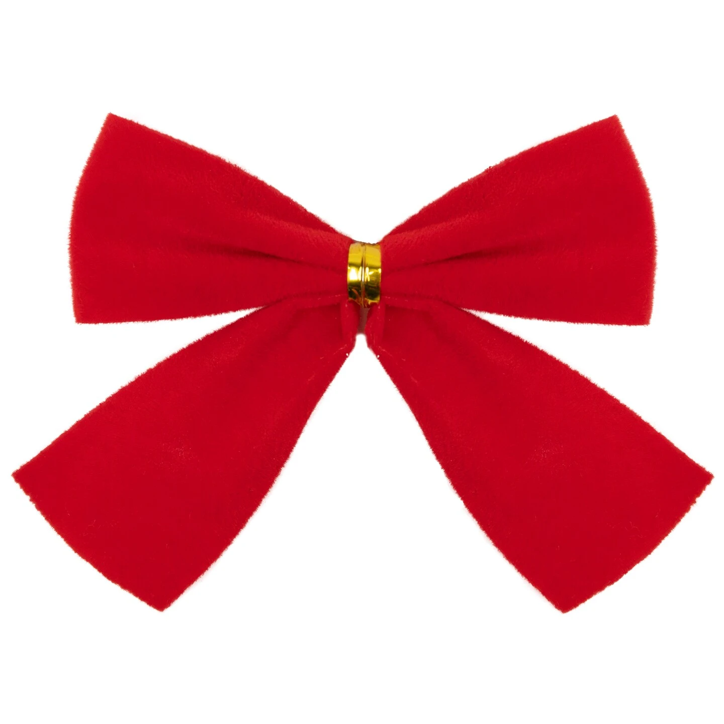 Northlight Mini Velveteen Christmas Bow Decorations - 3" - Red - Pack Of 14 7 Northlight Mini Velveteen Christmas Bow Decorations - 3" - Red - Pack Of 14 - Image 5