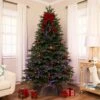 Northlight Real Touch™ Pre-Lit Grande Balsam Fir Artificial Christmas Tree - 7.5' Dual Color LED Green