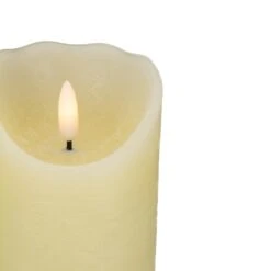 Northlight 4" Off White Flameless Battery Operated Flickering Wax LED Candle Ivory -Northlight 348457655818640