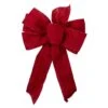 Northlight Glittered Poinsettia 6-Loop Christmas Bow Decoration - 9" X 14" - Red 2 Northlight Glittered Poinsettia 6-Loop Christmas Bow Decoration - 9" X 14" - Red -Northlight 363453047759520