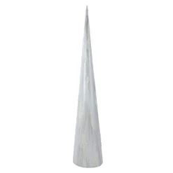 Northlight Marbled Cone Christmas Tree - 30" - White And Gray -Northlight 363453647544992 1