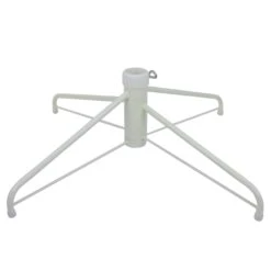 Northlight White Metal Christmas Tree Stand For 12' Artificial Trees -Northlight 363453822132896 2