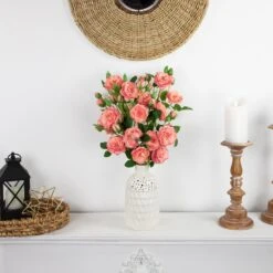 Northlight Real Touch™ Pink Artificial Camellia Rose Floral Sprays, Set Of 6 - 23" 12 Northlight Real Touch™ Pink Artificial Camellia Rose Floral Sprays, Set Of 6 - 23" -Northlight 363454059635360