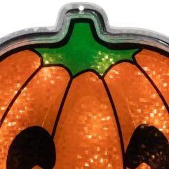 Northlight Lighted Jack O' Lantern Halloween Window Decoration - 13.5" Orange 15 Northlight Lighted Jack O' Lantern Halloween Window Decoration - 13.5" Orange -Northlight 369607985183712