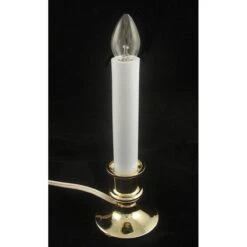 Northlight Single Light Window Candle With Timer Sensor - 9" - White -Northlight 369608522054624