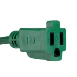Northlight Three-Prong Outdoor Extension Power Cord With Single Outlet End Connector - 20' - Green Multicolor 9 Northlight Three-Prong Outdoor Extension Power Cord With Single Outlet End Connector - 20' - Green Multicolor -Northlight 380292280738464